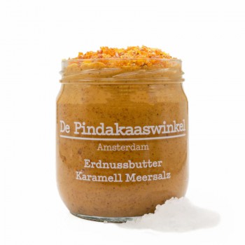 Erdnussbutter Karamell Meersalz