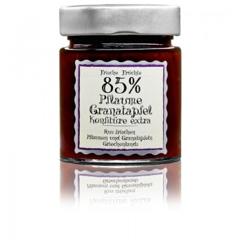 Pflaume-Granatapfel Konfituere