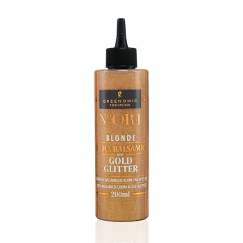 Crema Balsamico Blond mit Gold Glitter